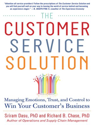 cover image of The Customer Service Solution